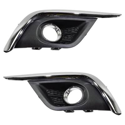 New Front Left And Front Right Fog Light Cover Compatible With Buick Envision Base Envision Premium