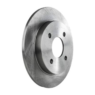Rareelectrical - New Solid Brake Disc Compatible With Ford Focus Zx5 4 Cyl 2.3L Fiesta Titanium 4 Cyl 1.6L Focus Se 4 - Image 2