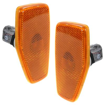 Rareelectrical - New Front Left And Front Right Side Marker Compatible With Hummer H3 Base 5 Cyl 3.5L H3 Alpha 8 Cyl - Image 3