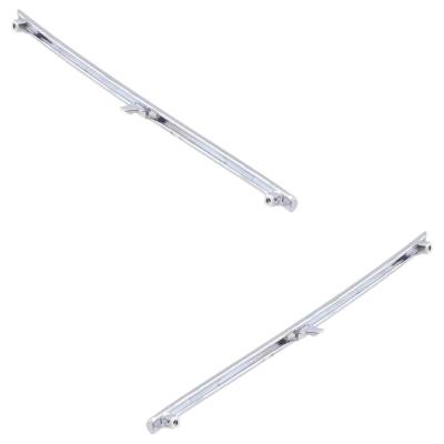 Rareelectrical - New Left Upper And Right Upper Grille Trim Compatible With Honda Accord Ex 4 Cyl 2.4L Accord Lx 4 - Image 7