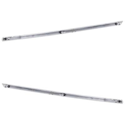 Rareelectrical - New Left Upper And Right Upper Grille Trim Compatible With Honda Accord Ex 4 Cyl 2.4L Accord Ex-L 6 - Image 5