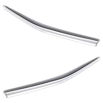 Rareelectrical - New Pair Of Grille Trim Compatible With Honda Accord Hfp 6 Cyl 3.5L Accord Se 4 Cyl 2.4L 2011-2012 - Image 2