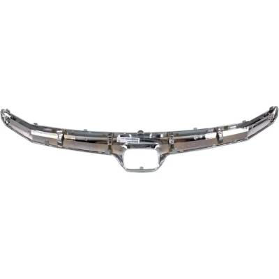 Rareelectrical - New Chrome Grille Trim Compatible With Honda Civic Hf 4 Cyl 1.8L Civic Lx 4 Cyl 1.8L Civic Gx 4 Cyl - Image 5