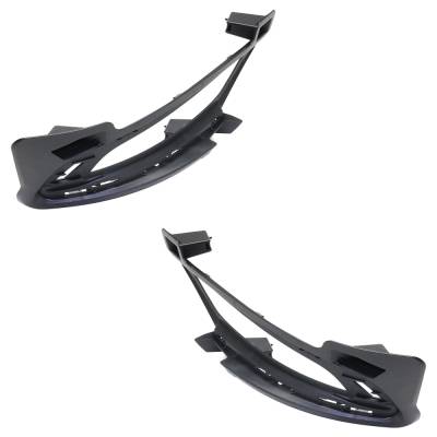 Rareelectrical - New Front Left And Front Right Fog Light Trim Compatible With Chrysler 300 C 8 Cyl 5.7L 300 Touring - Image 3