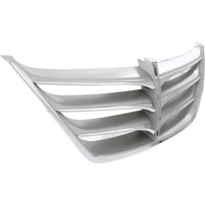 Rareelectrical - New Grille Assembly Compatible With Hyundai Genesis 4.6 8 Cyl 4.6L 2009-2010 4-Door, Sedan, - Image 3