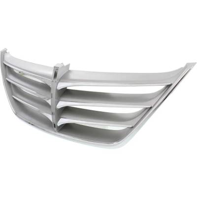Rareelectrical - New Grille Assembly Compatible With Hyundai Genesis 3.8 6 Cyl 3.8L 2009-2010 4-Door, Sedan, - Image 2