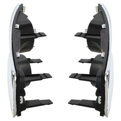 Rareelectrical - New Front Left And Front Right Fog Light Trim Compatible With Chrysler 300 C 300 Limited 2011-2014 - Image 3