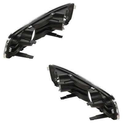 Rareelectrical - New Front Left And Front Right Fog Light Trim Compatible With Chrysler 300 Base 300 C 2011-2014 By - Image 4