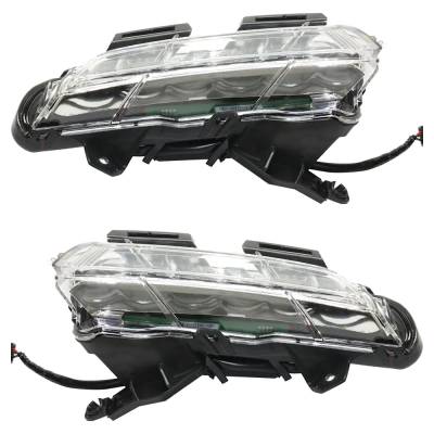 Rareelectrical - New Pair Of Driving Light Compatible With Chevrolet Cruze Ls Cruze Eco 2015 By Gm2562106 Gm2563106 - Image 4