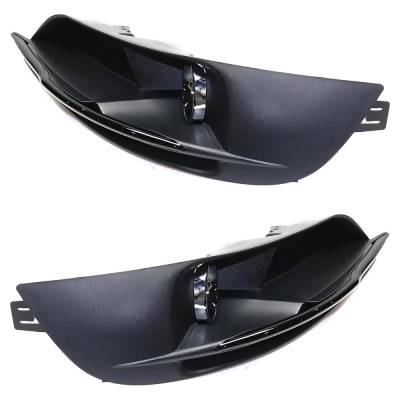 Rareelectrical - New Front Left And Front Right Fog Light Trim Compatible With Chrysler 200 Touring 6 Cyl 3.6L 200 - Image 2