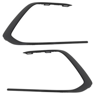 Rareelectrical - New Front Left Outer And Front Right Outer Grille Trim Compatible With Volkswagen Gti Autobahn 4 Cyl - Image 2