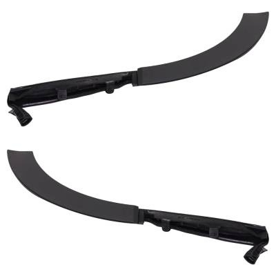 Rareelectrical - New Rear Left And Rear Right Fender Trim Compatible With Honda Cr-V Lx 4 Cyl 2.4L Cr-V Black Edition - Image 2