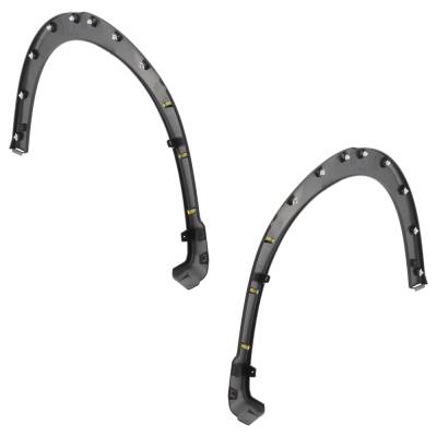 Rareelectrical - New Rear Left And Rear Right Fender Trim Compatible With Honda Hr-V Lx Hr-V Ex 2019-2022 By - Image 7