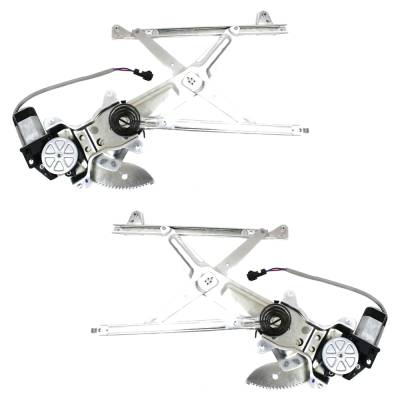 Rareelectrical - New Front Left And Front Right Window Regulator Compatible With Toyota Camry Le 6 Cyl 3.0L Camry Xle - Image 4