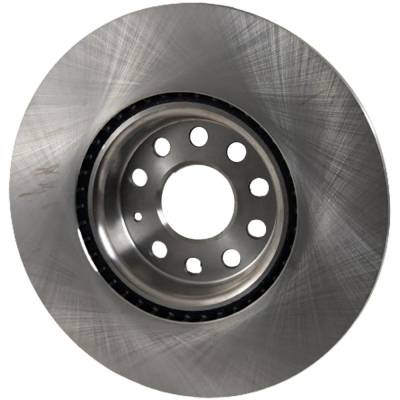 Rareelectrical - New Plain Surface Brake Disc Compatible With Volkswagen Golf Highline 4 Cyl 1.8L Gti Base 4 Cyl 2.0L - Image 3