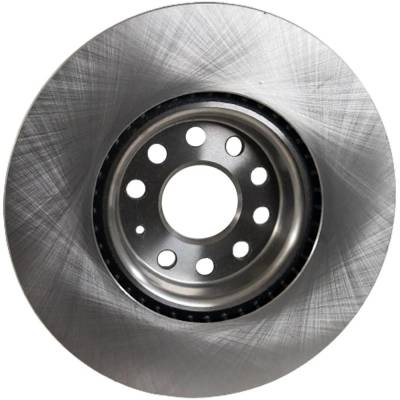 Rareelectrical - New Plain Surface Brake Disc Compatible With Volkswagen Golf Highline 4 Cyl 1.8L Gti Base 4 Cyl 2.0L - Image 4