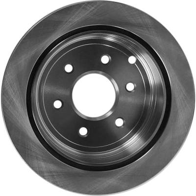 Rareelectrical - New Left Rear Brake Disc Compatible With Nissan Suzuki Equator Sport 6 Cyl 4.0L Frontier S 6 Cyl - Image 4