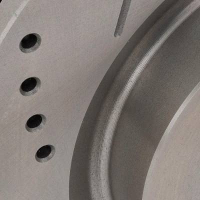 Rareelectrical - New Vented Brake Disc Compatible With Nissan Altima Se 6 Cyl 3.5L Altima Sl 6 Cyl 3.5L Altima Sl 4 - Image 4