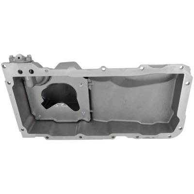 Rareelectrical - New Aluminum Oil Pan Compatible With Chevrolet Gmc Sierra 2500 Hd Wt 8 Cyl 6.0L Sierra 2500 Hd Slt 8 - Image 5