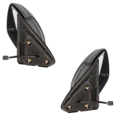 Rareelectrical - New Pair Of Mirror Compatible With Chevrolet Gmc Sierra 1500 Ht 6 Cyl 4.3L Sierra 3500 Sle 8 Cyl - Image 4