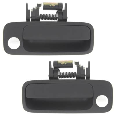 Rareelectrical - Front Left And Right Exterior Door Handle Compatible With 1999-2003 Toyota Solara Primed Paintable - Image 1