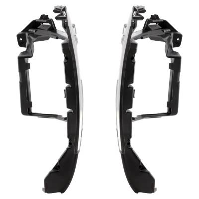 Rareelectrical - New Front Left And Front Right Bumper Bracket Compatible With Volkswagen Gti Base 4 Cyl 2.0L Gti - Image 2