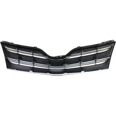 Rareelectrical - New Silver Shell Grille Assembly Compatible With Toyota Venza Le 4 Cyl 2.7L Venza Xle 4 Cyl 2.7L - Image 5