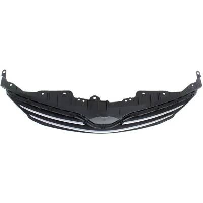 Rareelectrical - Painted Black Grille Assembly Compatible With Toyota Corolla Le 4 Cyl 1.8L 2013 By To1200362 - Image 4