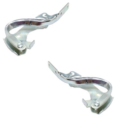 Rareelectrical - New Pair Of Hood Hinge Compatible With Fiat 500 Turbo 500 Lounge 2012-2019 By Fi1236100 Fi1236101 - Image 3