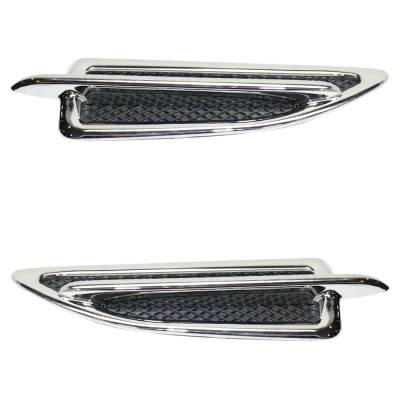 Rareelectrical - New Pair Of Fender Molding Compatible With Ford Escape Sel Escape Titanium 2013-2014 By Fo1266100 - Image 4