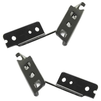 Rareelectrical - New Pair Of Hood Hinge Compatible With Ford Transit Connect Xlt Premium 4 Cyl 2.0L Transit Connect - Image 3