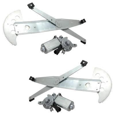 Rareelectrical - New Front Left And Front Right Window Regulator Compatible With Pontiac Saturn Relay 2 Montana Base - Image 5