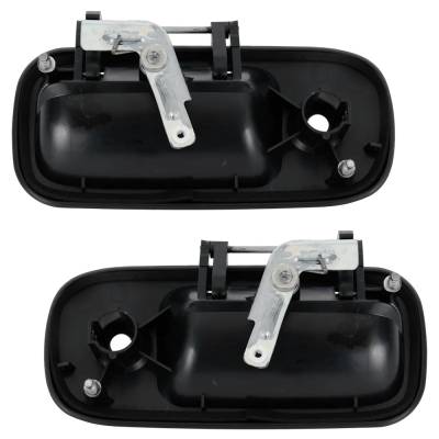 Rareelectrical - Front Driver And Passenger Side Exterior Door Handle Compatible With 2003-2009 Chevrolet C5500 - Image 4