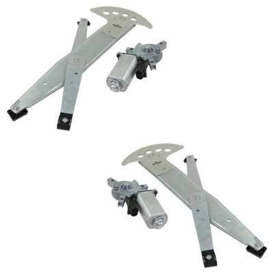 Rareelectrical - New Front Left And Front Right Window Regulator Compatible With Pontiac Saturn Montana Sv6 Trans - Image 2