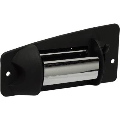 Rareelectrical - Driver Side Front Exterior Door Handle Compatible With 2001-2007 Gmc Sierra Chrome Lever With Black - Image 2