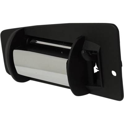 Rareelectrical - Driver Side Front Exterior Door Handle Compatible With 2001-2007 Gmc Sierra Chrome Lever With Black - Image 3