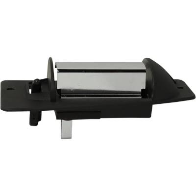 Rareelectrical - Driver Side Front Exterior Door Handle Compatible With 2001-2007 Gmc Sierra Chrome Lever With Black - Image 4