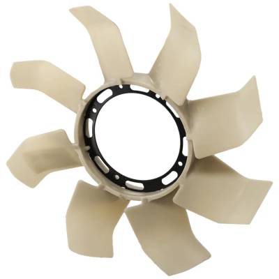 Rareelectrical - New 8 Blades Fan Blade Compatible With Ford Ranger Splash 4 Cyl 2.5L Ranger Xlt 4 Cyl 2.5L Ranger Ev - Image 6