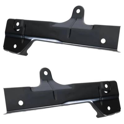 Rareelectrical - New Pair Of Headlight Bracket Compatible With Gmc Sierra 1500 Denali 6 Cyl 3.0L Sierra 1500 Slt 8 - Image 3