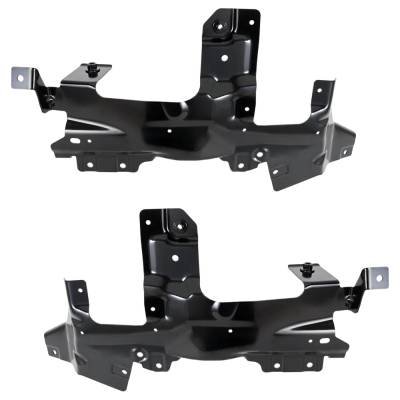Rareelectrical - Front Left And Front Right Bumper Bracket Compatible With Chevrolet Silverado 1500 Zr2 8 Cyl 6.2L - Image 4