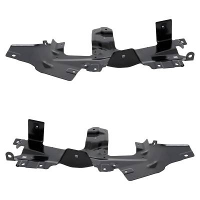 Rareelectrical - Front Left And Front Right Bumper Bracket Compatible With Chevrolet Silverado 1500 Zr2 8 Cyl 6.2L - Image 6