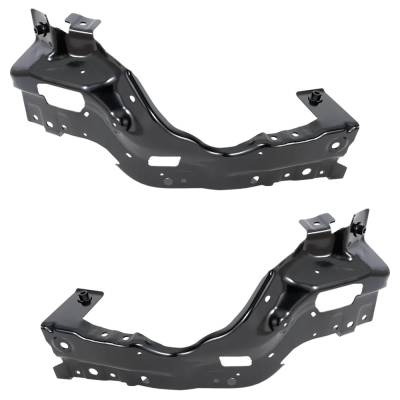 Rareelectrical - New Front Right And Front Right Bumper Bracket Compatible With Chevrolet Silverado 1500 Custom Trail - Image 1