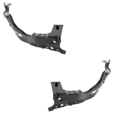 Rareelectrical - New Front Right And Front Right Bumper Bracket Compatible With Chevrolet Silverado 1500 Custom Trail - Image 3
