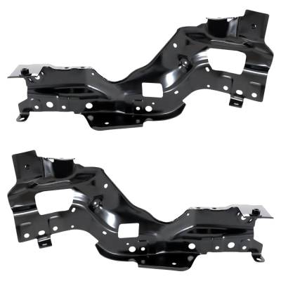 Rareelectrical - New Front Right And Front Right Bumper Bracket Compatible With Chevrolet Silverado 1500 Custom Trail - Image 4