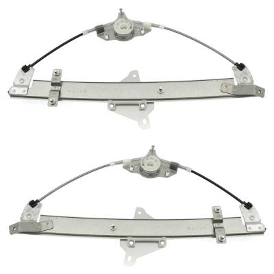 Rareelectrical - New Front Left And Front Right Window Regulator Compatible With Mazda 3 I Sv 4 Cyl 2.0L 3 I Grand - Image 4