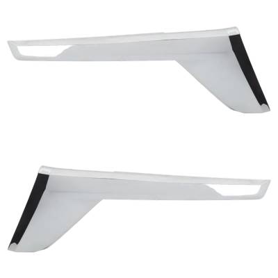Rareelectrical - New Pair Of Headlight Trim Compatible With Toyota Land Cruiser Base 8 Cyl 5.7L Land Cruiser Heritage - Image 2