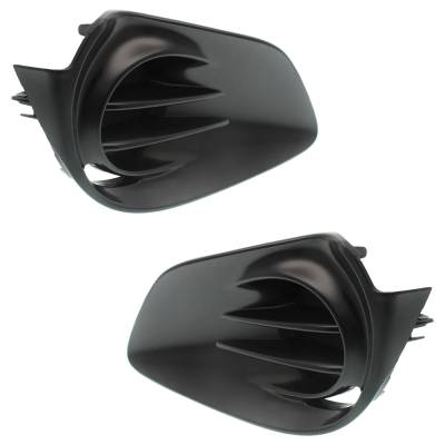 Rareelectrical - New Front Left And Front Right Fog Light Cover Compatible With Toyota Prius C Three Prius C Two 2017 - Image 3