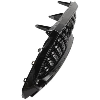 Rareelectrical - New Textured Gray Grille Assembly Compatible With Toyota Corolla Cross L 4 Cyl 2.0L Corolla Cross Le - Image 7