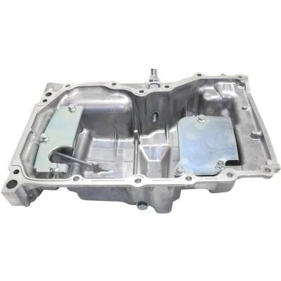 Rareelectrical - New Aluminum Oil Pan Compatible With Ford Mazda Mercury Mariner Hybrid 4 Cyl 2.3L Focus Zx3 4 Cyl - Image 1