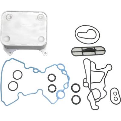 Rareelectrical - New Oil Cooler Compatible With Ford F-450 Super Duty Xl 8 Cyl 6.0L F-550 Super Duty Lariat 8 Cyl - Image 5